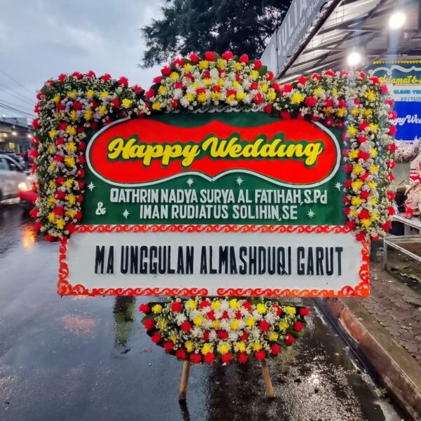 Bunga Papan Wedding