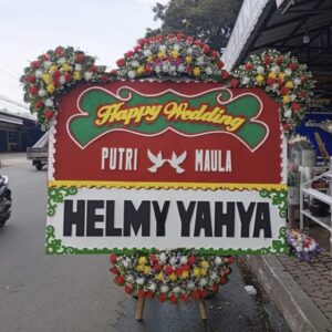 Bunga Papan Wedding